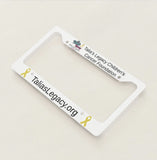 Talia's Legacy License Plate Frames LIMITED QUANTITY!