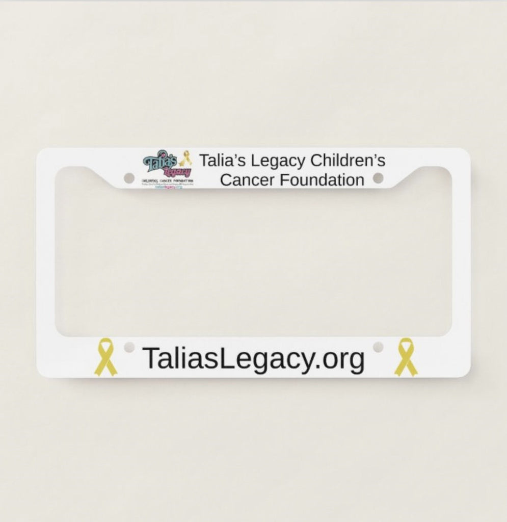 Talia's Legacy License Plate Frames