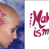 Makeup is My Wig Tattoo