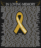 In Loving Memory Shirt 1 Last Names: AARTS - LAURA