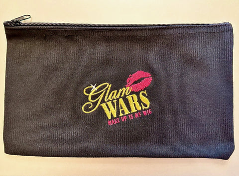 Glam WARS Makeup Bag Black